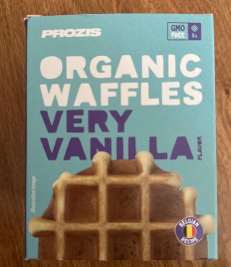 Fotografie - Organic Waffles Very Vanilla Prozis