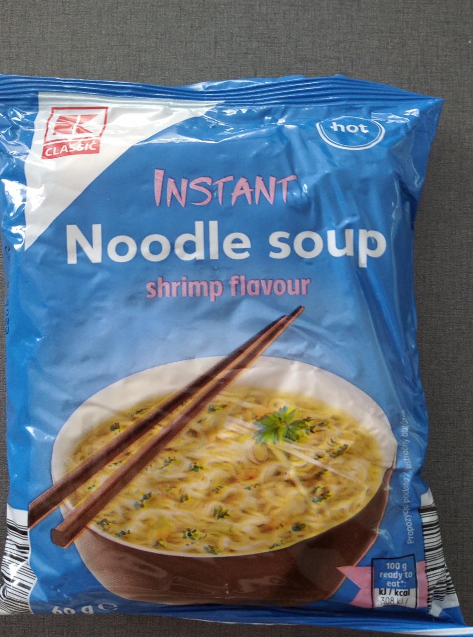 Fotografie - Instant noodle soup schrimp flavour K-Classic
