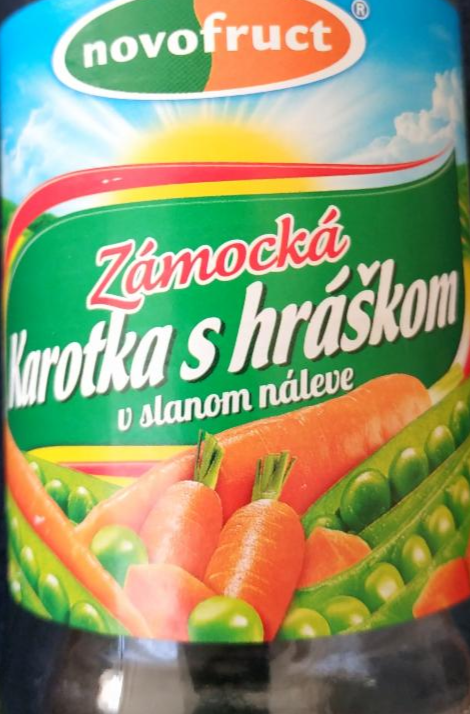 Fotografie - Zámocká Karotka s hráškom v slanom náleve