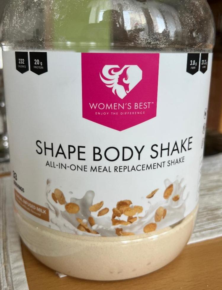Fotografie - Shape body shake infused milk Women´s Best