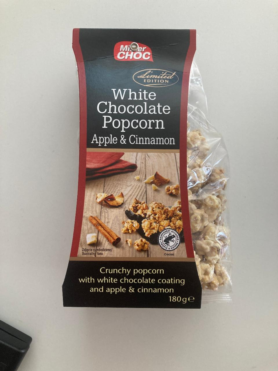 Fotografie - White Chocolate Popcorn Apple&Cinnamon