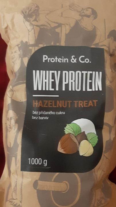 Fotografie - Whey protein Hazelnut treat Protein & Co.