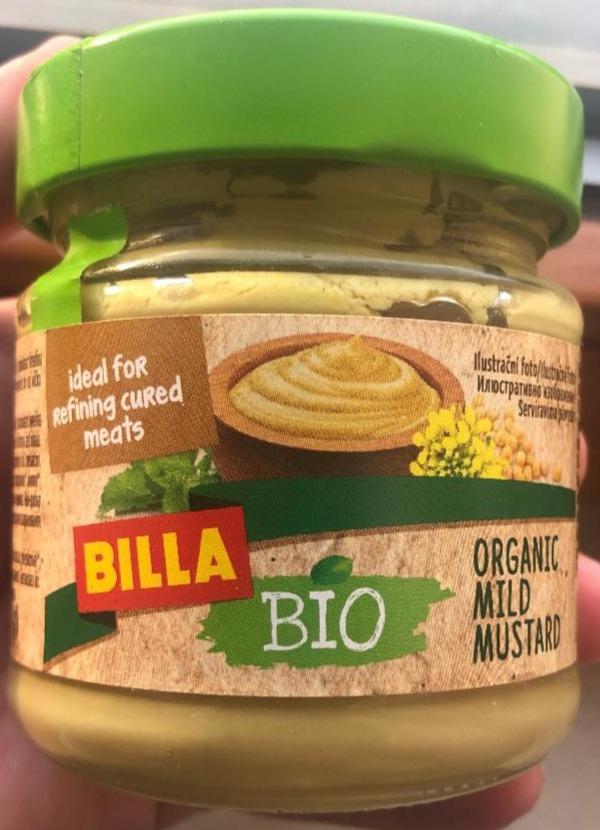 Fotografie - Organic mild Mustard Billa Bio