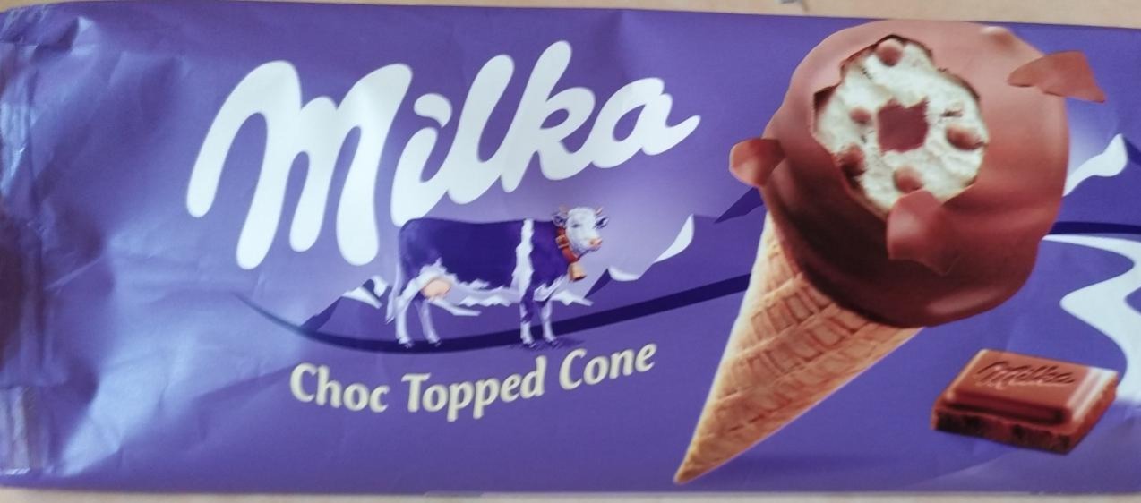 Fotografie - Milka Choc Topped Cone