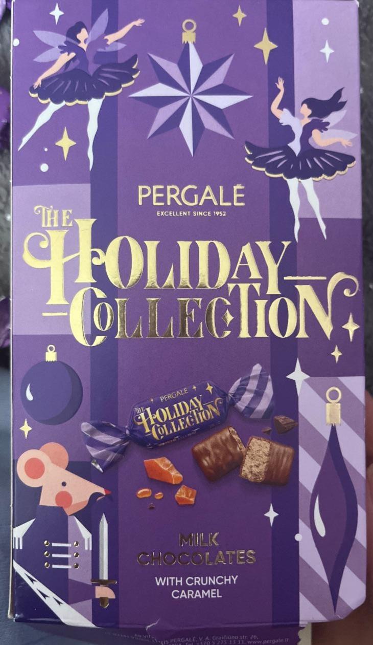 Fotografie - The Holiday Collection Milk Chocolates with crunchy caramel Pergale