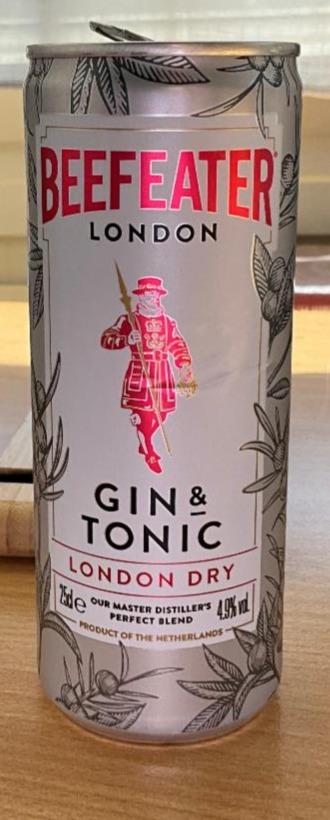Fotografie - London Dry Gin & Tonic Beefeater