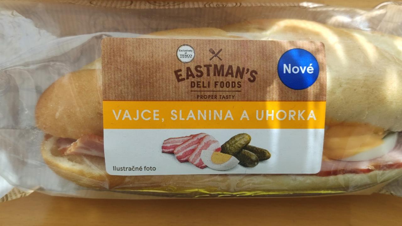 Fotografie - Vajce, slanina a uhorka Eastman`s Deli food