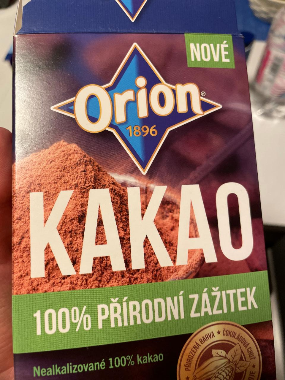 Fotografie - Kakao 100% nealkalizované Orion