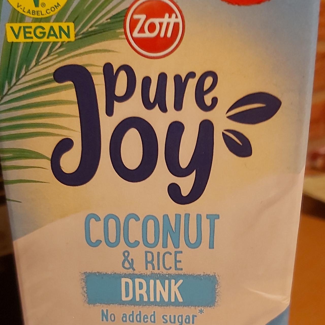 Fotografie - Pure Joy Coconut & Rice Drink Zott