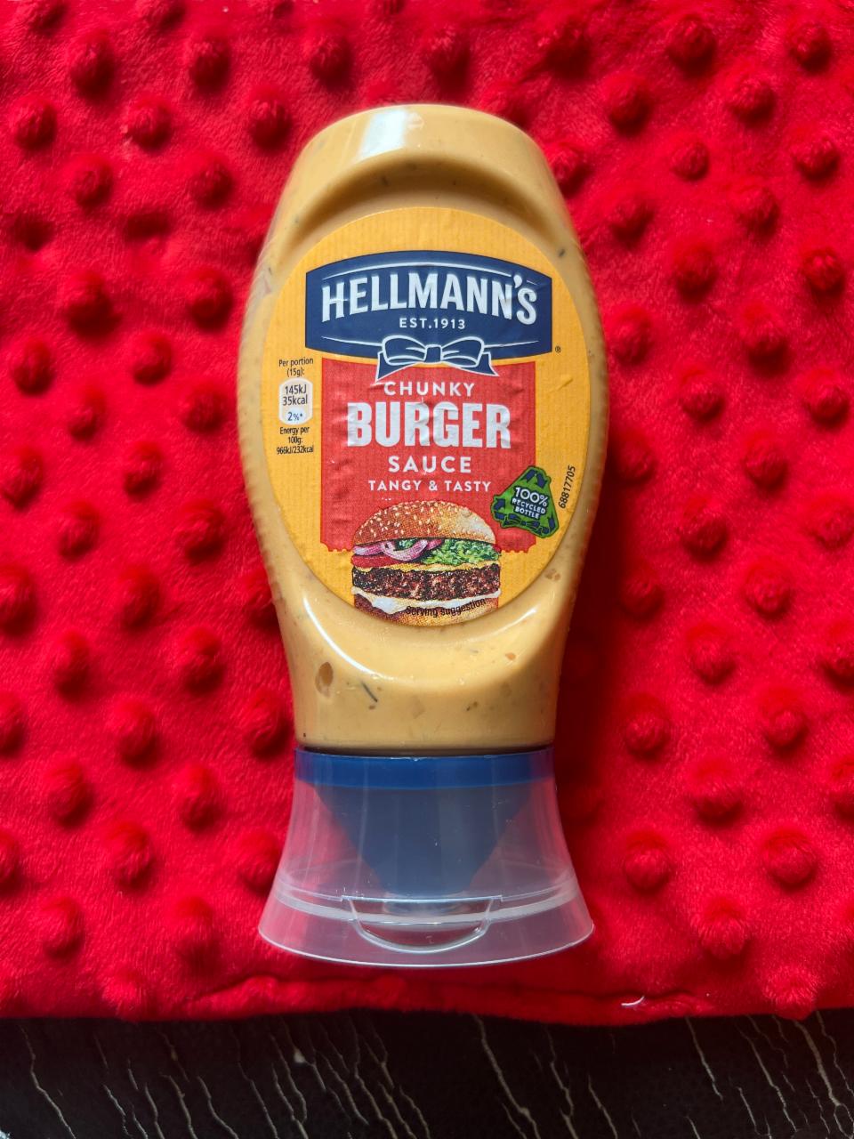 Fotografie - Hellmann’s chrumky burger sauce