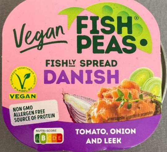 Fotografie - FishLy Spread Danish FishPeas Vegan