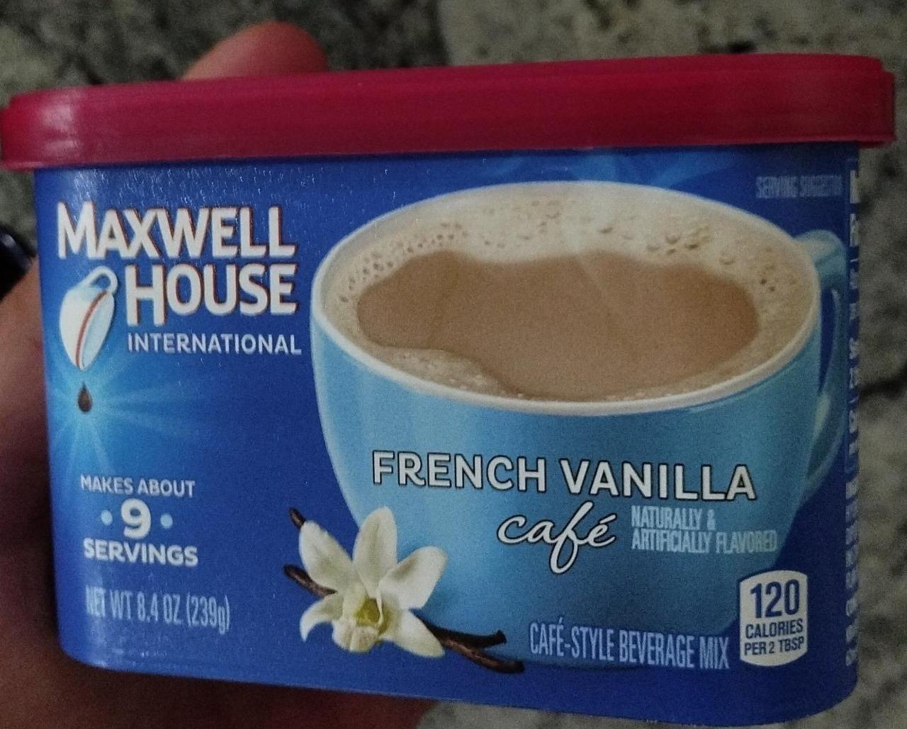 Fotografie - French vanilla café Maxwell House