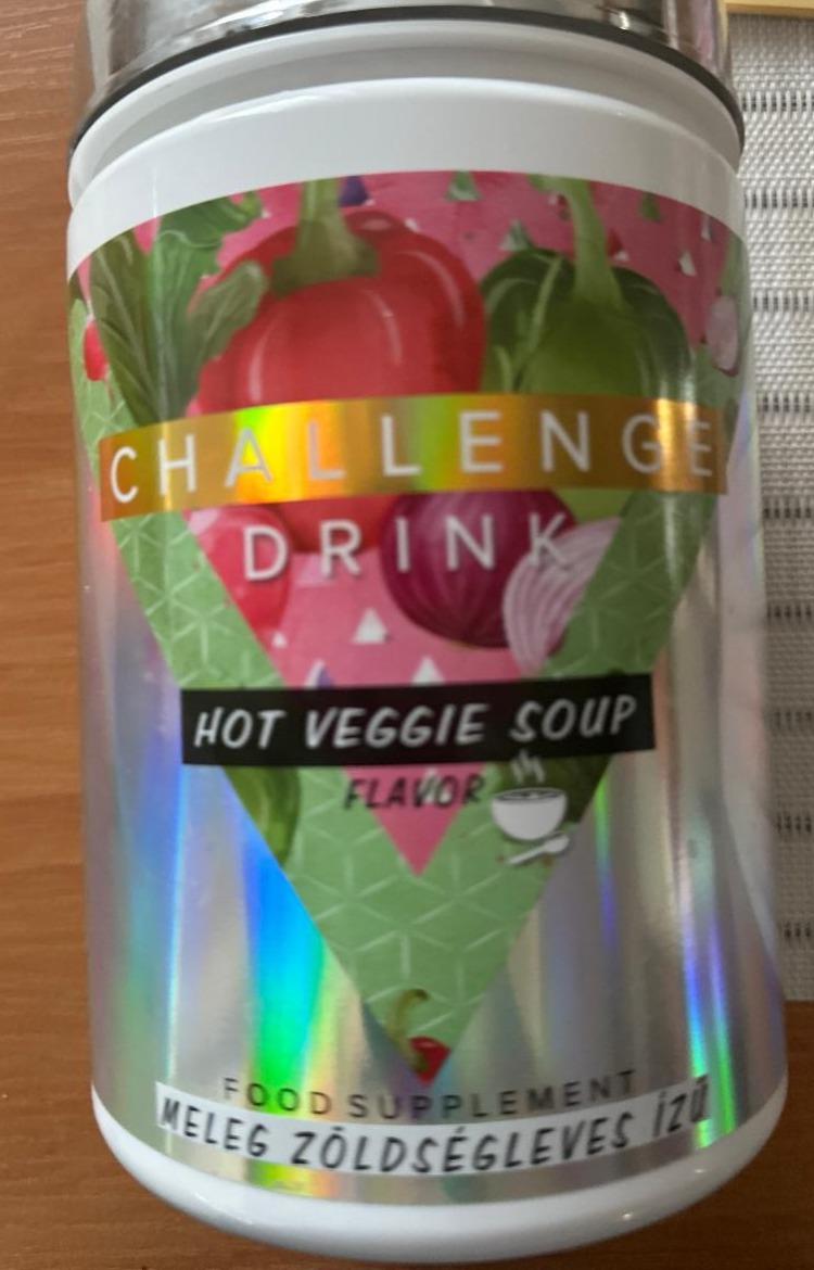 Fotografie - Challenge Drink Hot Veggie Soup flavor