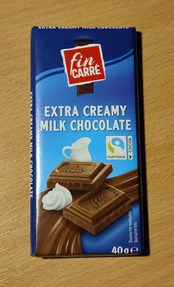 Fotografie - Extra Creamy Milk Chocolate Fin Carré
