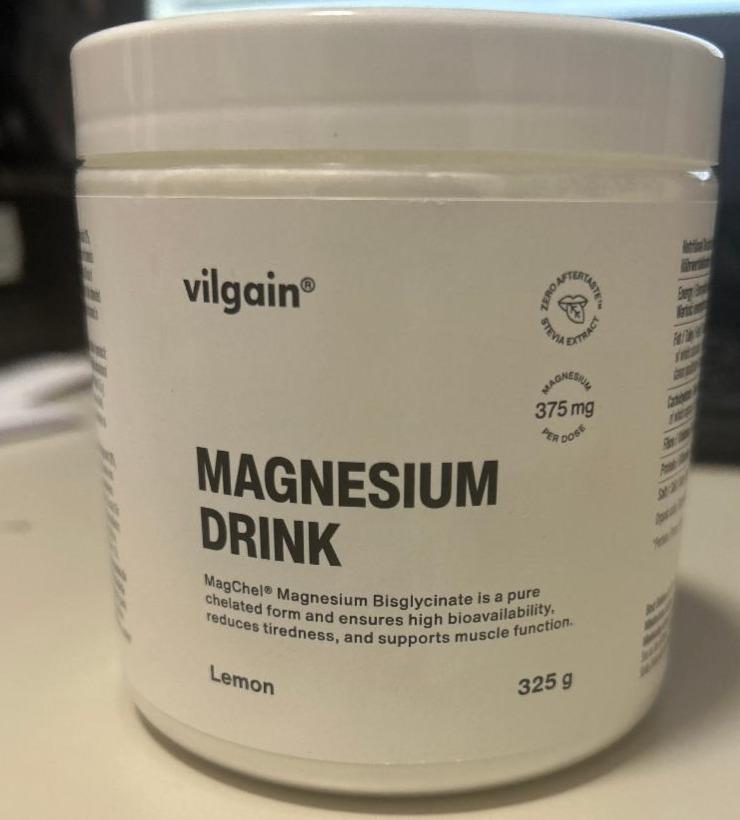 Fotografie - Magnesium Drink Lemon Vilgain