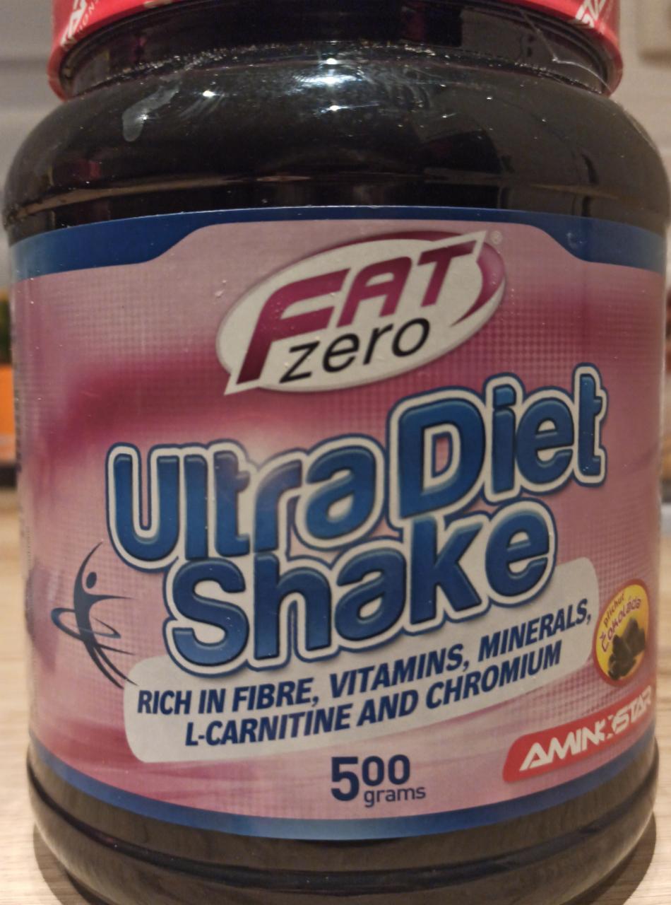 Fotografie - Ultra Diet Shake Fat Zero čokoláda