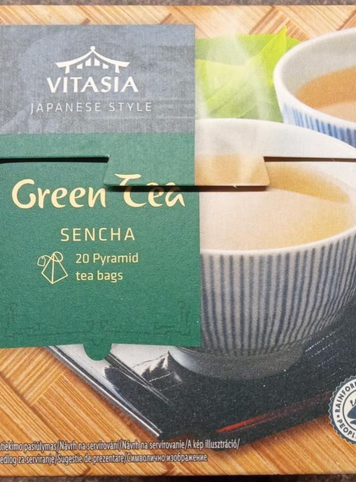 Fotografie - Japanese Style Green Tea Sencha Vitasia