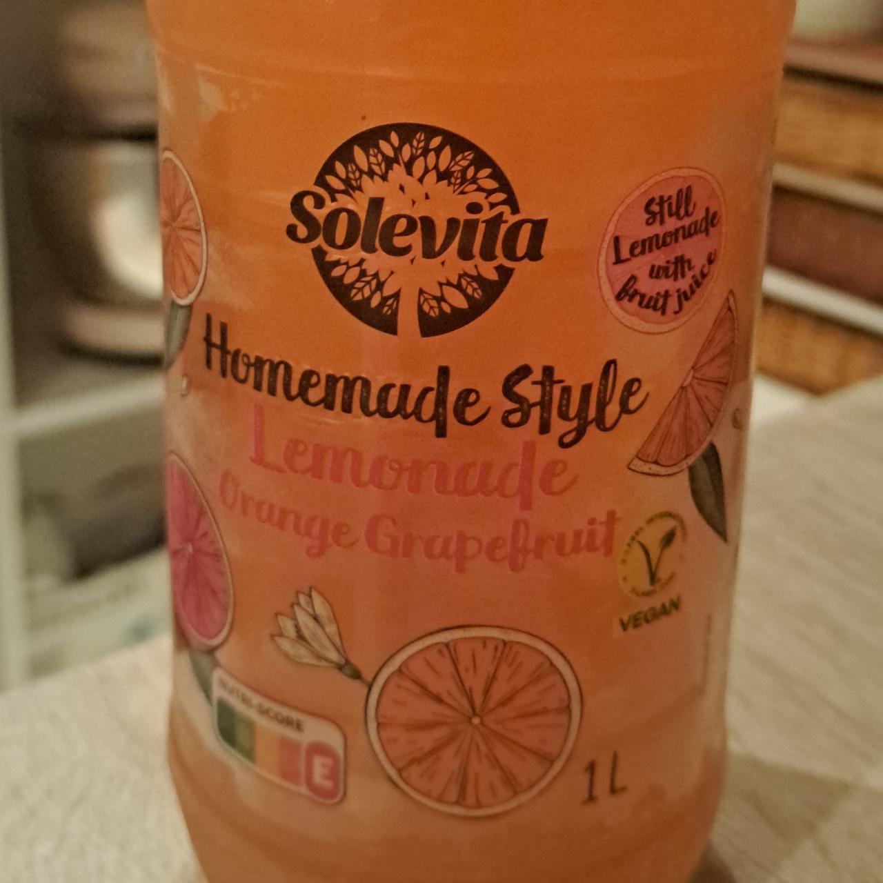 Fotografie - Homemade Style Lemonade Orange Grapefruit Solevita
