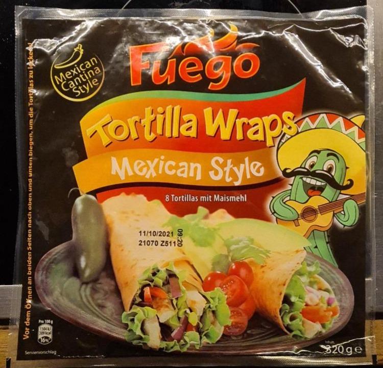 Fotografie - Fuego Tortilla wraps Mexican Style
