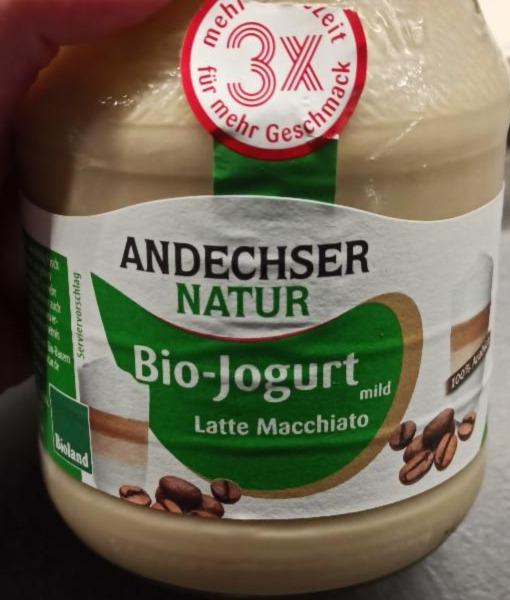 Fotografie - Bio-Jogurt mild Latte Macchiato Andechser Natur