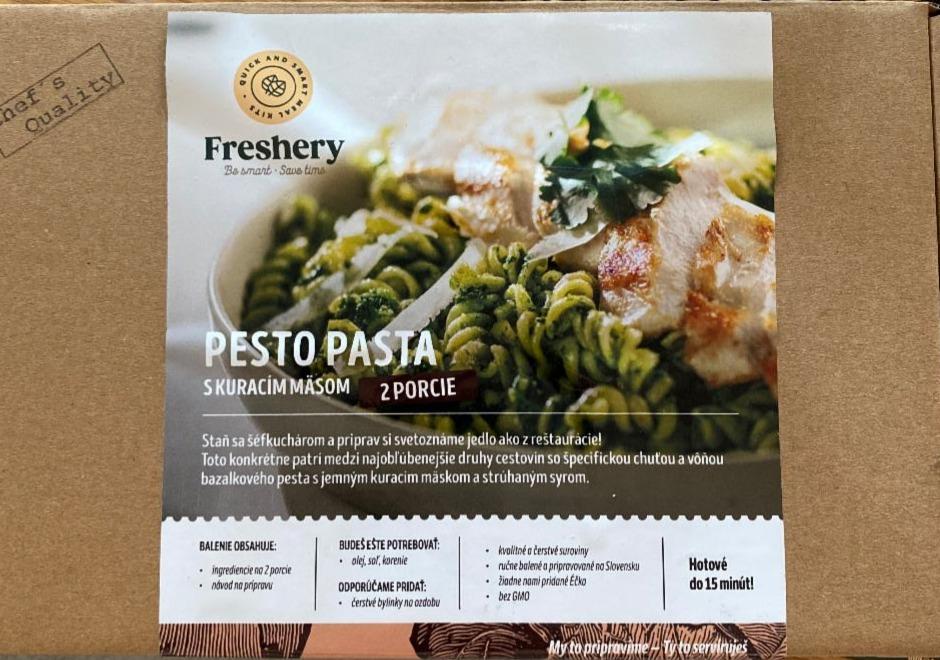 Fotografie - Pesto Pasta s kuracím mäsom Freshery