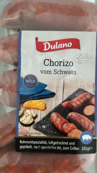 Fotografie - Chorizo vom Schwein Dulano