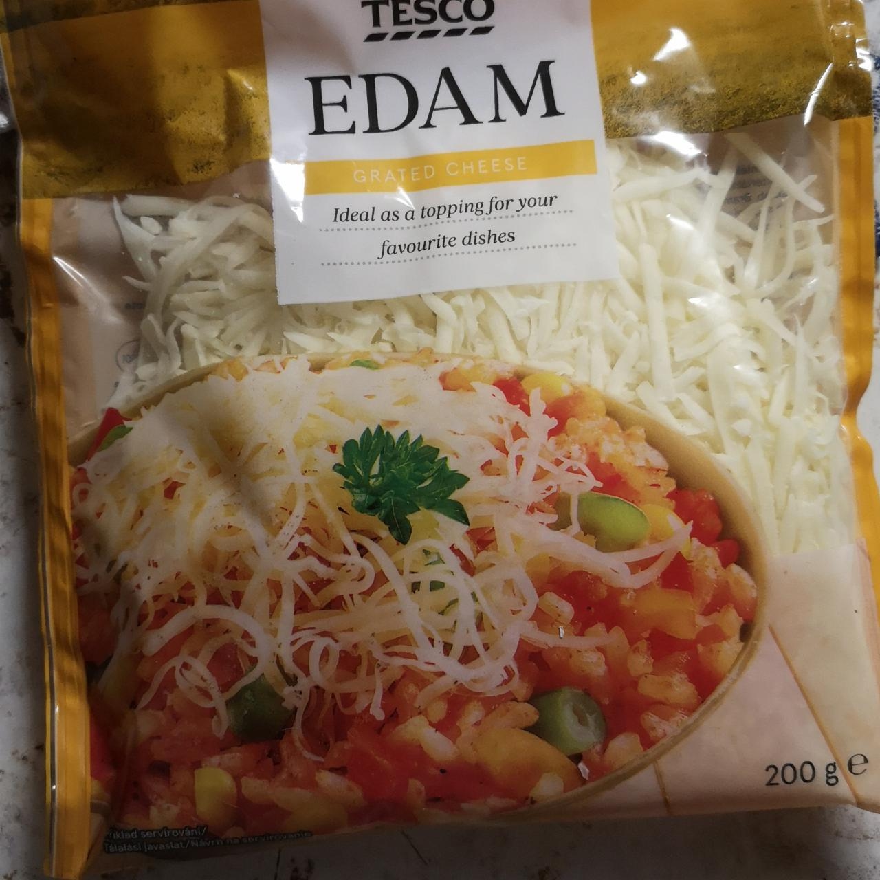 Fotografie - Edam grated cheese Tesco