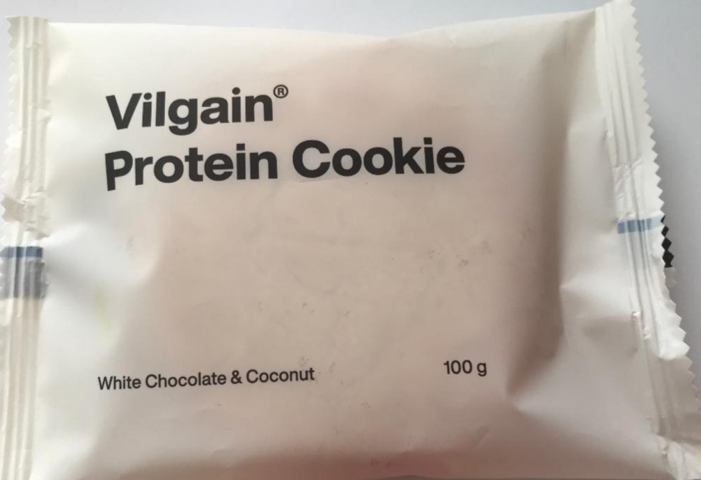 Fotografie - Vilgain Protein Cookie white chocolate & coconut