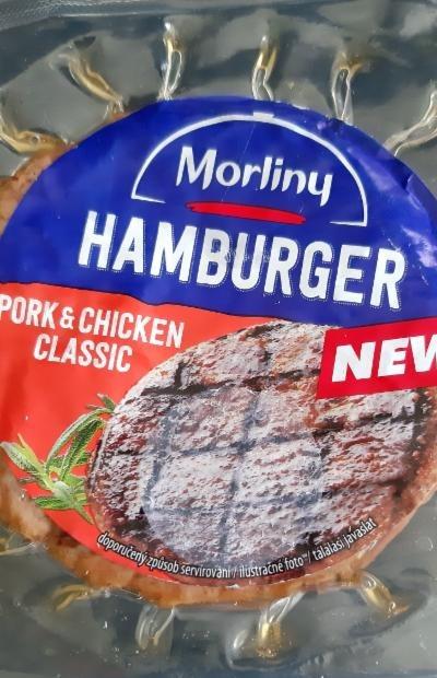 Fotografie - Hamburger pork & chicken classic Morliny