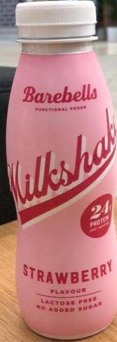Fotografie - Protein Milkshake Strawberry Barebells