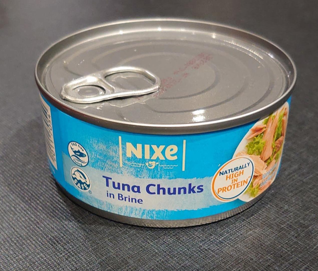 Fotografie - Tuna chunks in brine Nixe