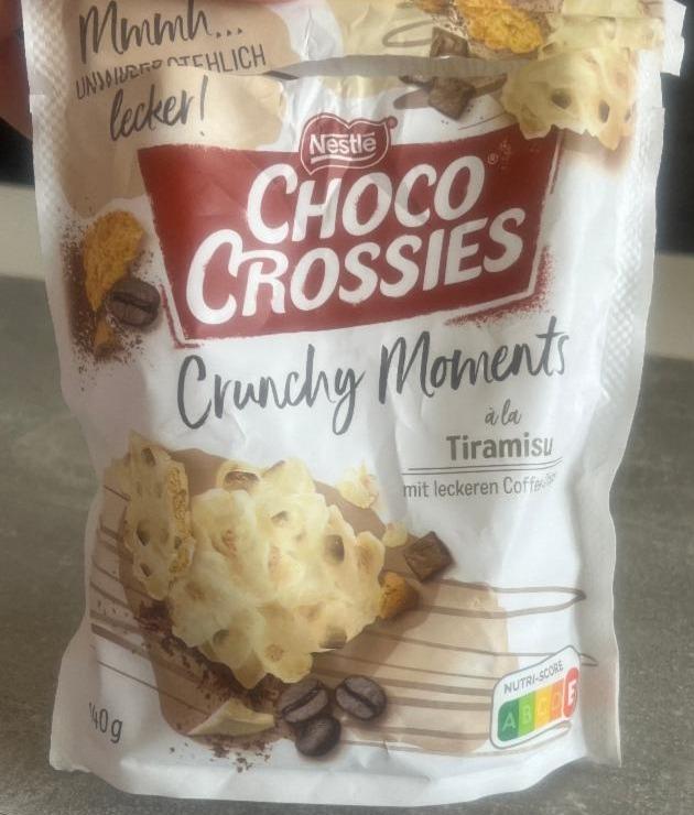 Fotografie - Choco Crossies Chruncy Moments a la tiramisu Nestlé