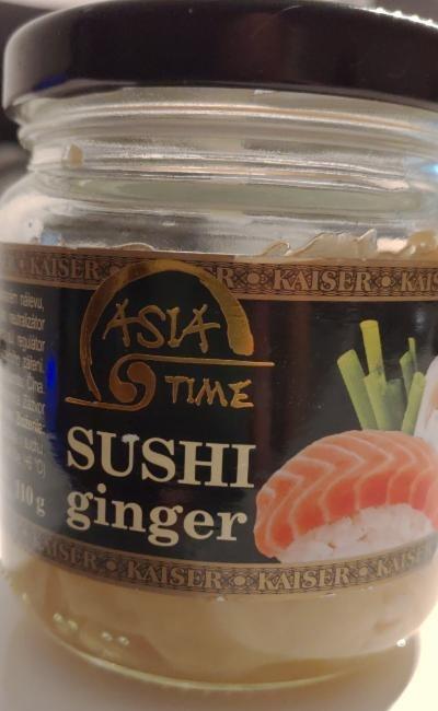 Fotografie - Sushi ginger Asia Time