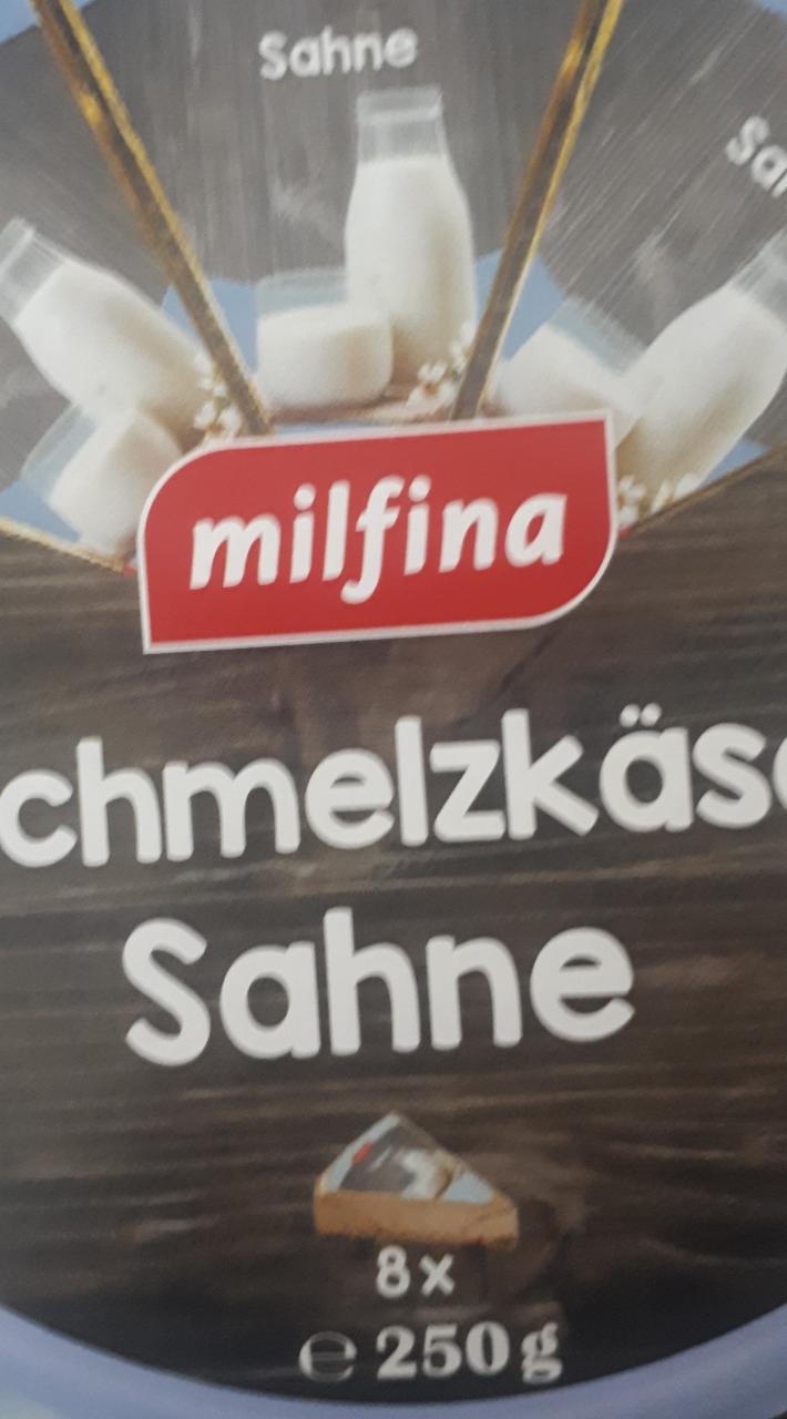 Fotografie - Schmelzkäse Sahne Milfina