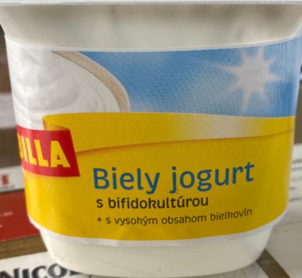 Fotografie - biely jogurt s bifidokultúrou Billa