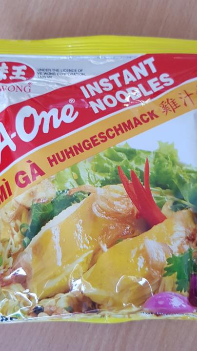 Fotografie - instant noodles huhngeschmack A-One