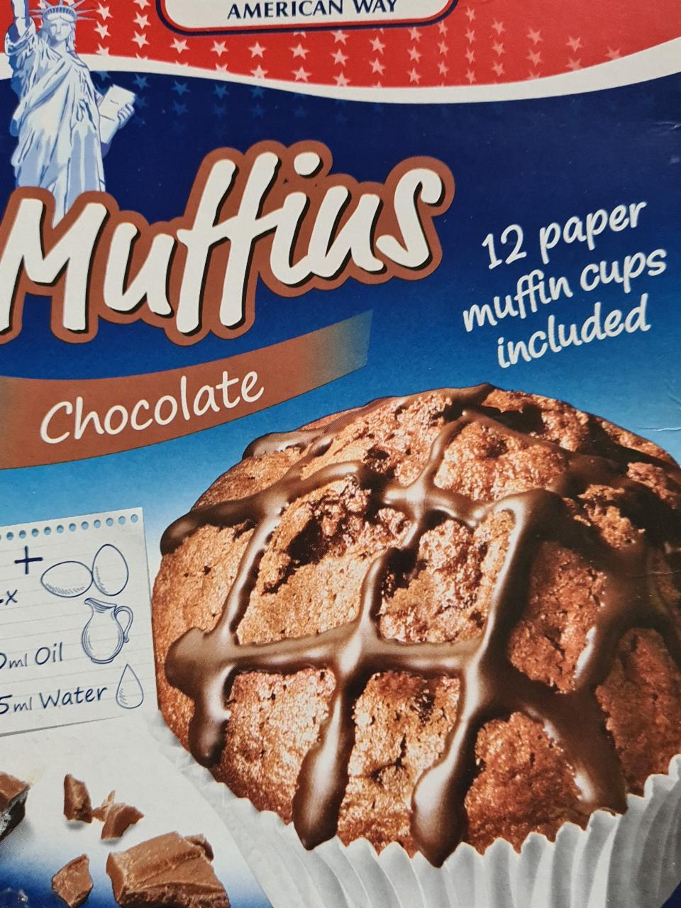 Fotografie - Muffins chocolate zmes na pečenie