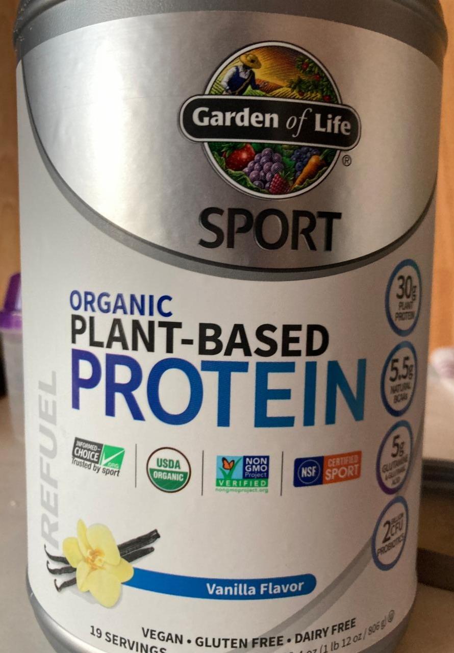 Fotografie - garden of life Organic plant-based Protein