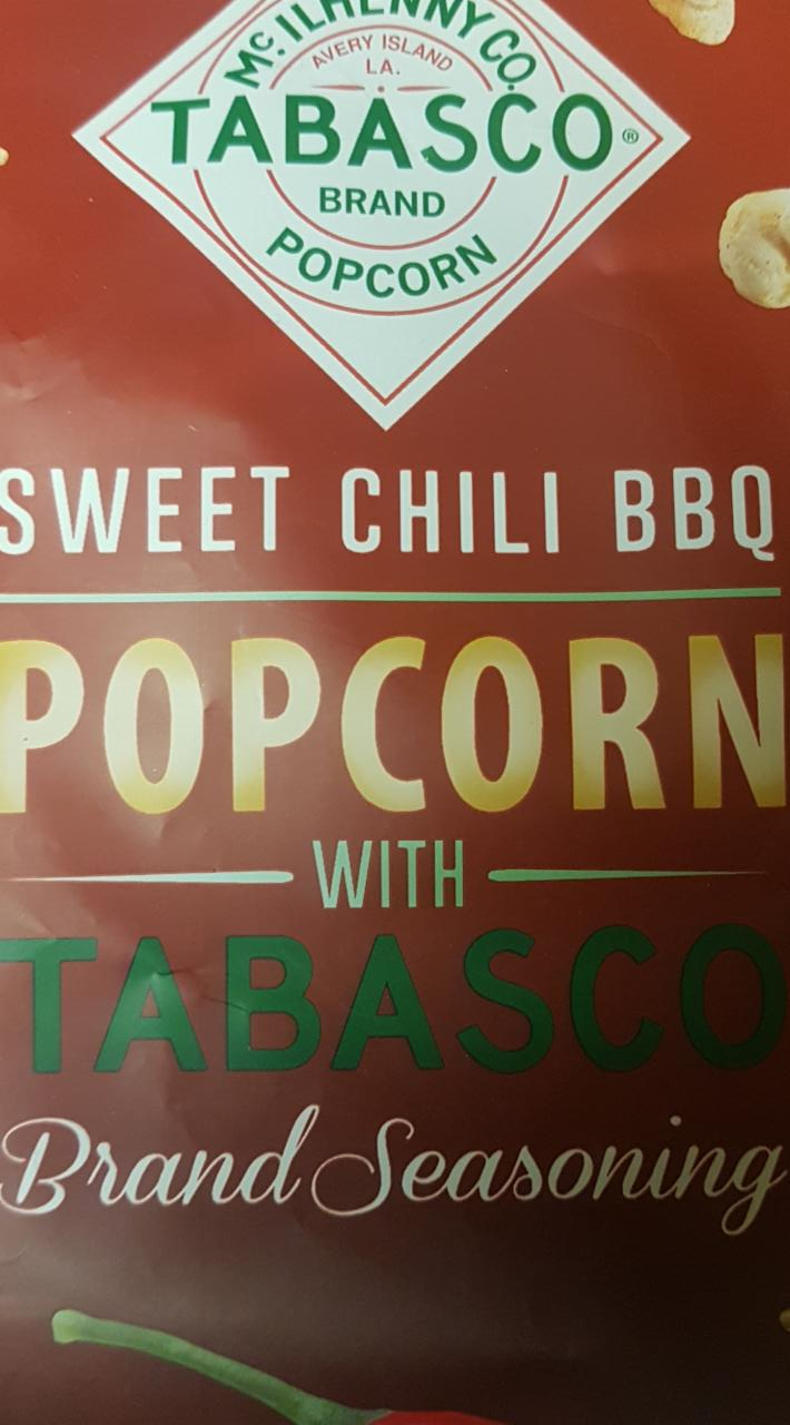 Fotografie - tabasco popcorn sweet chili bbq