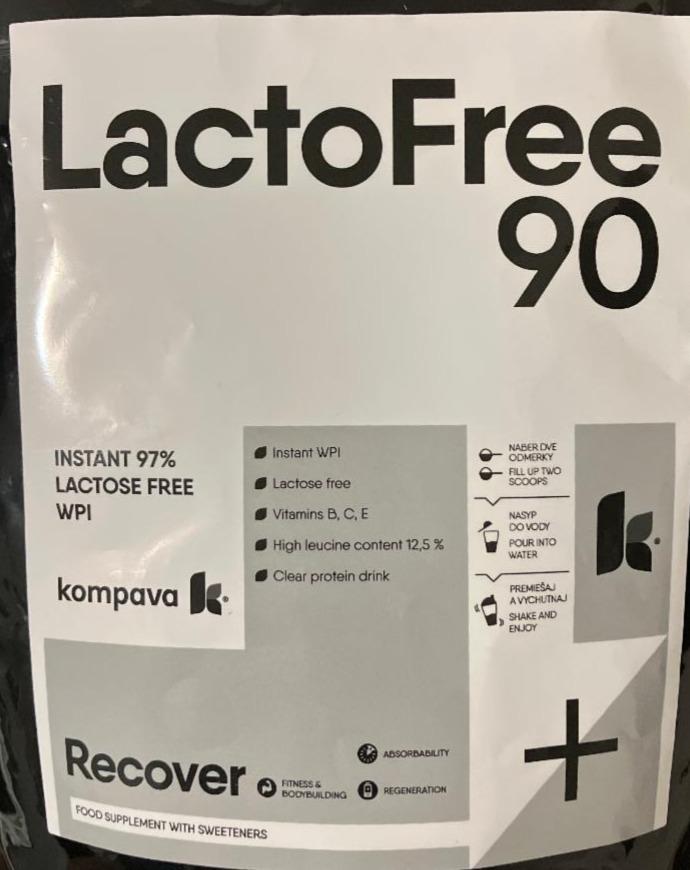 Fotografie - Protein LactoFree 90 - Kompava