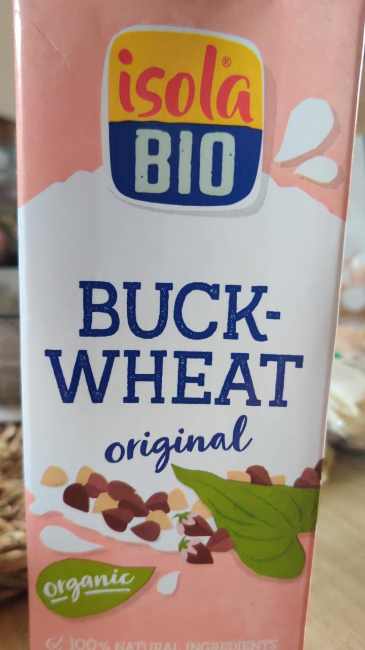 Fotografie - buck-wheat pohankový nápoj isola bio