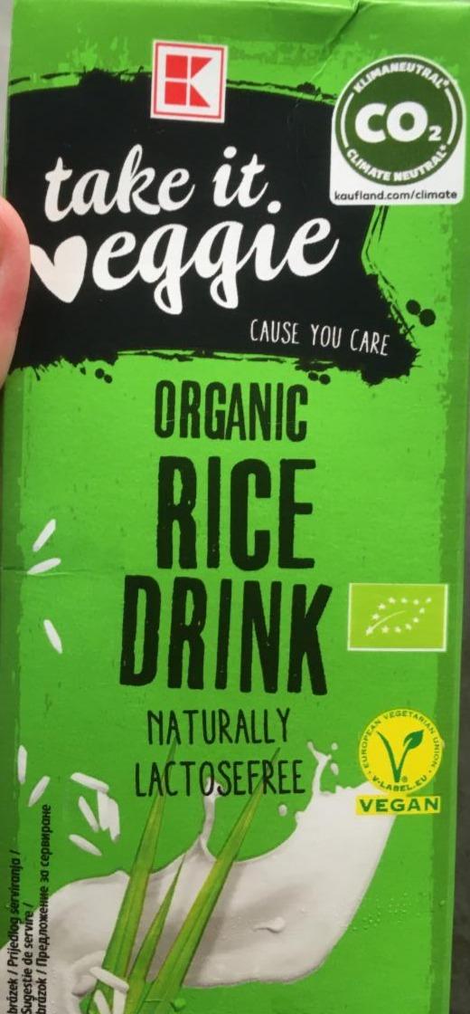 Fotografie - Organic Rice Drink Naturally K-take it veggie