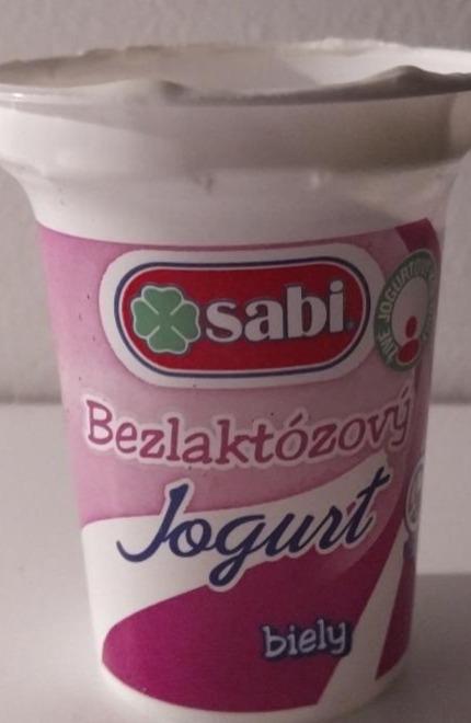 Fotografie - bezlaktozovy jogurt sabi