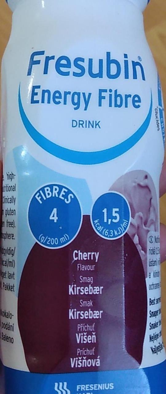 Fotografie - Energy fibre drink príchuť višňová Fresubin