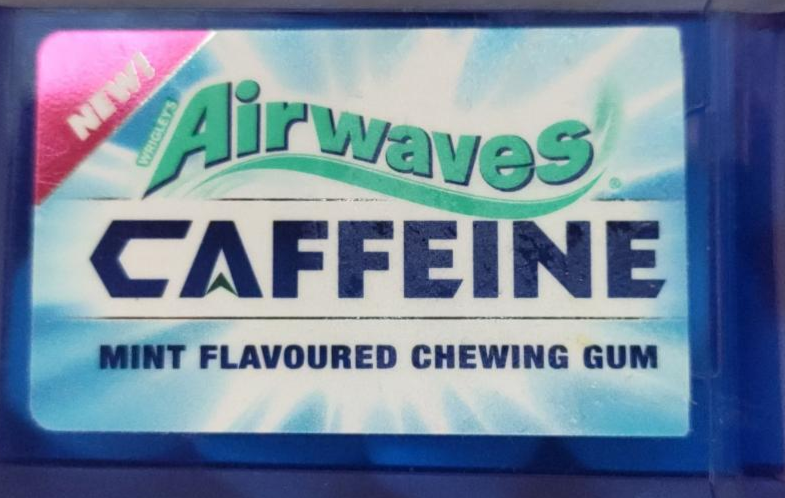 Fotografie - Airwaves Caffeine mint flavoured chewing gum