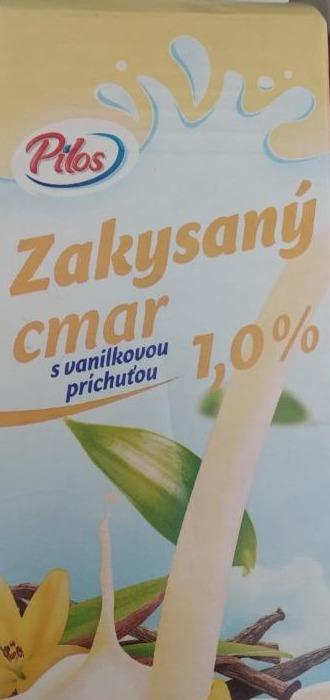 Fotografie - Pilos Zakysaný cmar 1% s vanilkovou príchuťou