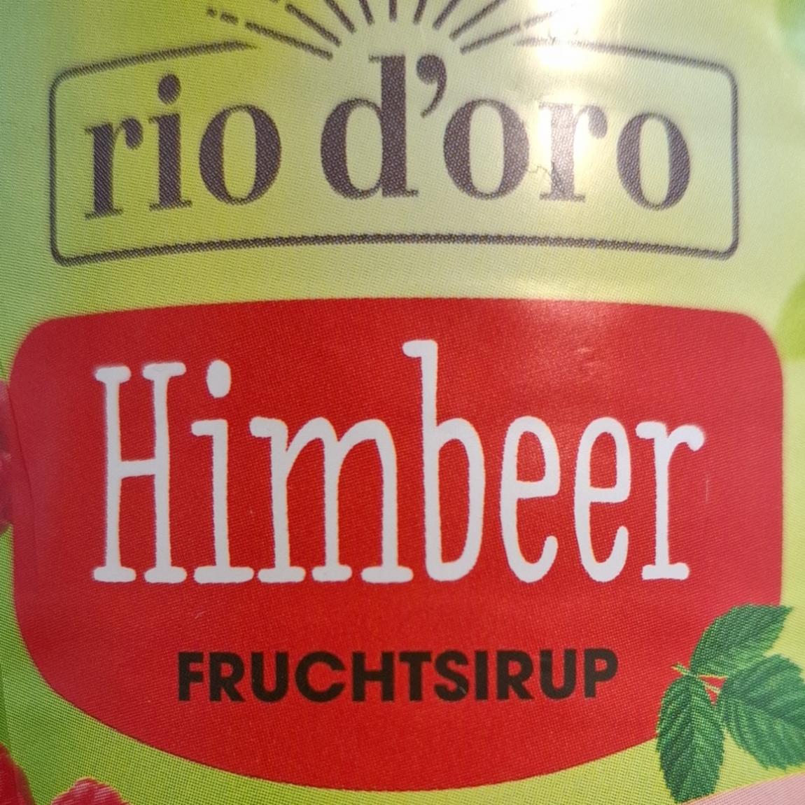 Fotografie - Himbeer fruchtsirup Rio d'oro