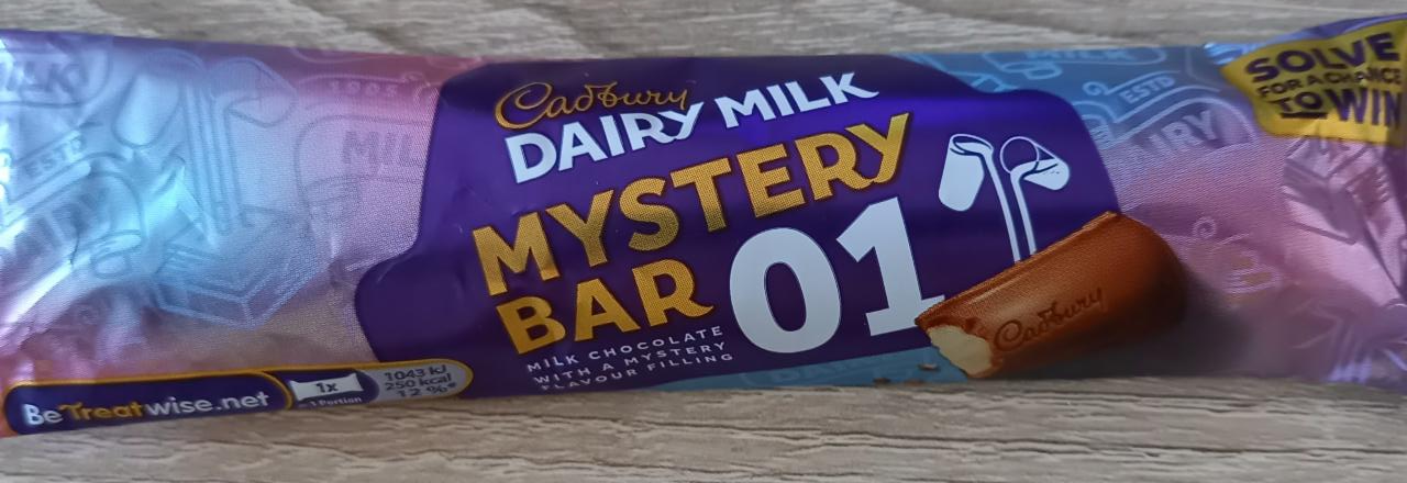 Fotografie - Dairy Milk Mystery Bar 01 Cadbury