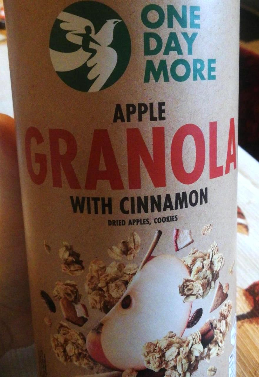 Fotografie - Apple Granola with cinnamon One Day More