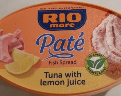 Fotografie - Pate Tuna with lemon juice Rio Mare